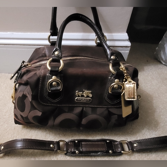 Brown Coach satchel - Picture 2 of 7